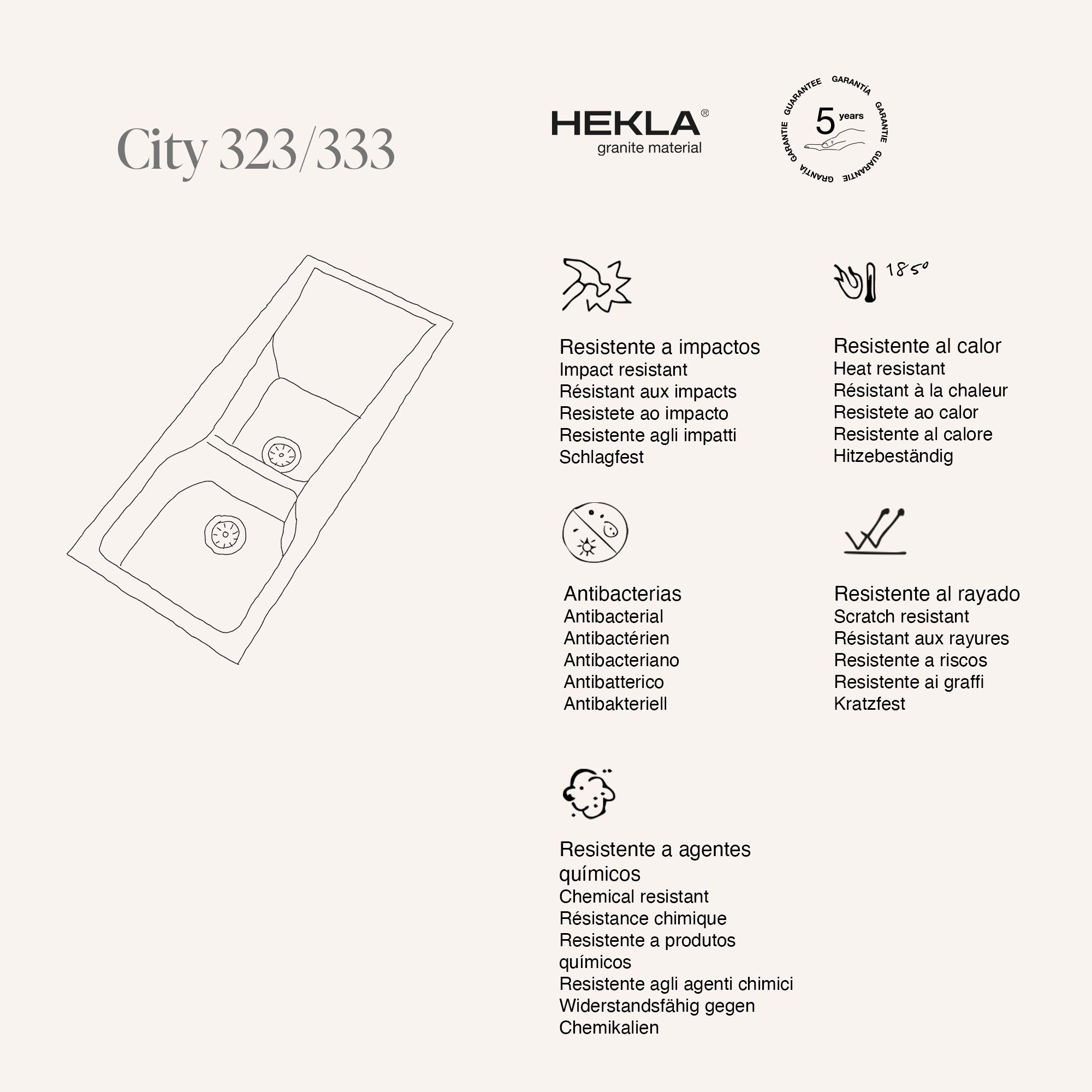 City 333 Hekla® · izvirni prikaz lastnosti