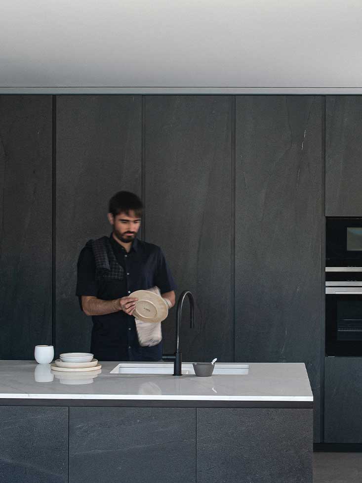 Zie 70 2C Hekla® · detajl oblike in površine