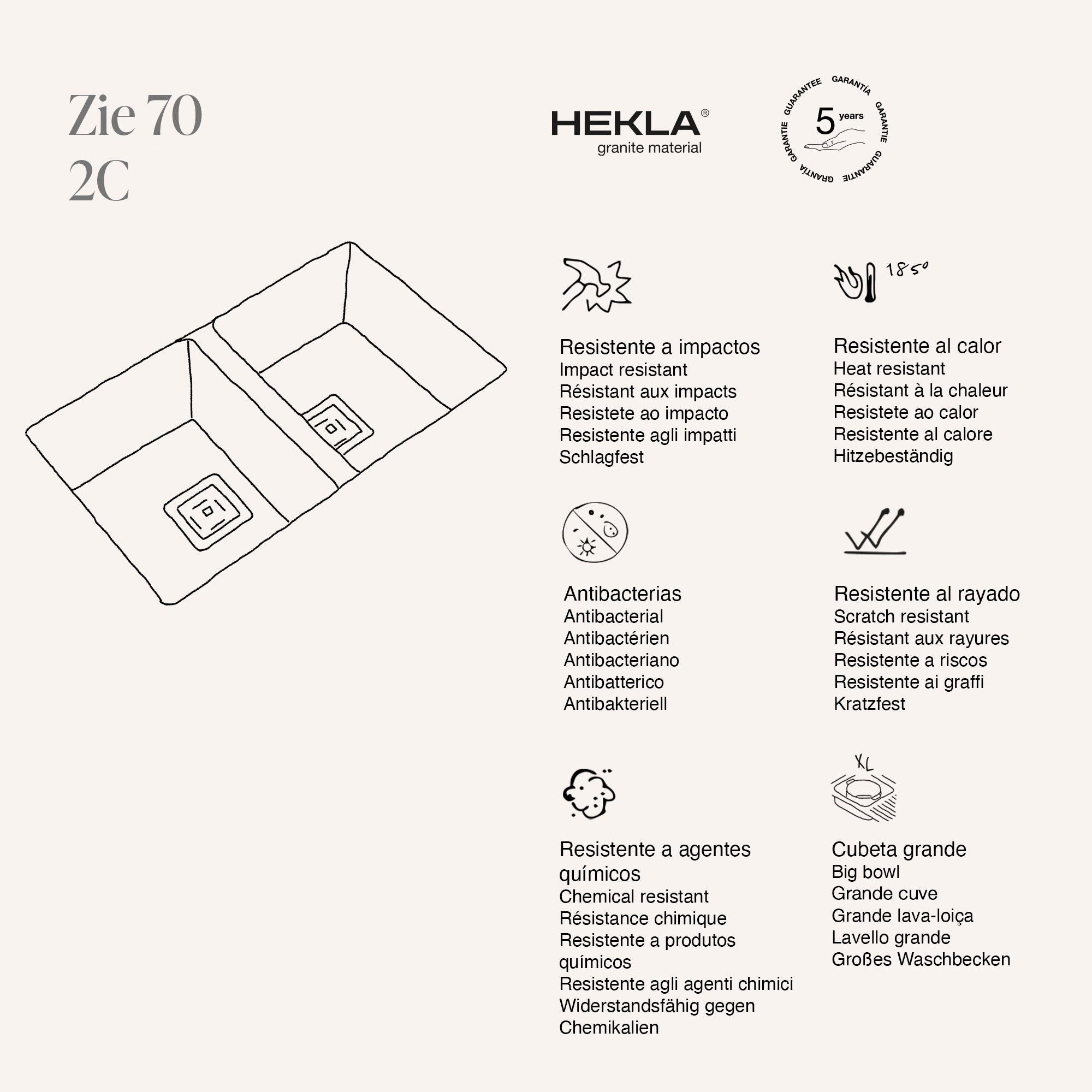 Zie 70 2C Hekla® · izvirni prikaz lastnosti